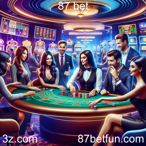 Explore a Emoção do Casino Ao Vivo na 87 bet